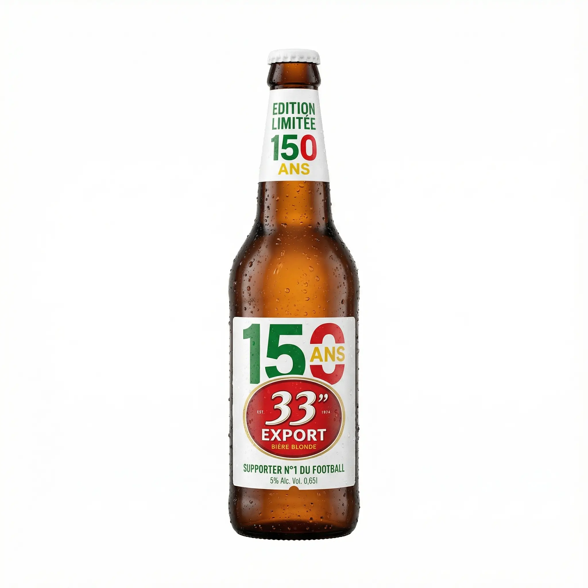 biere 33 export Cameroun bouteille 65cl blonde